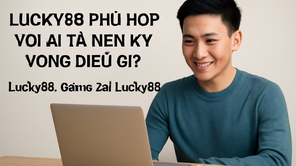 Lucky88 phù hợp với ai và nên kỳ vọng điều gì? Minh họa: Lucky88 phù hợp với ai và nên kỳ vọng điều gì?