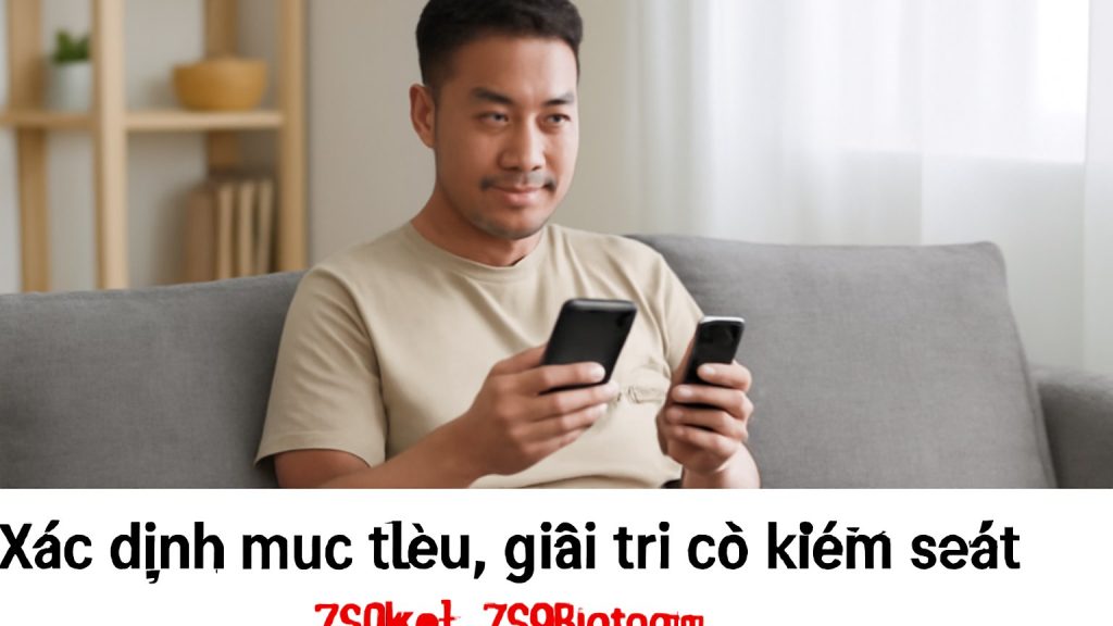 1) Xác định mục tiêu: giải trí có kiểm soát Minh họa: 1) Xác định mục tiêu: giải trí có kiểm soát
